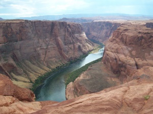 een gedeelte van de 2334 km lange Colorado River | Lake Havasu